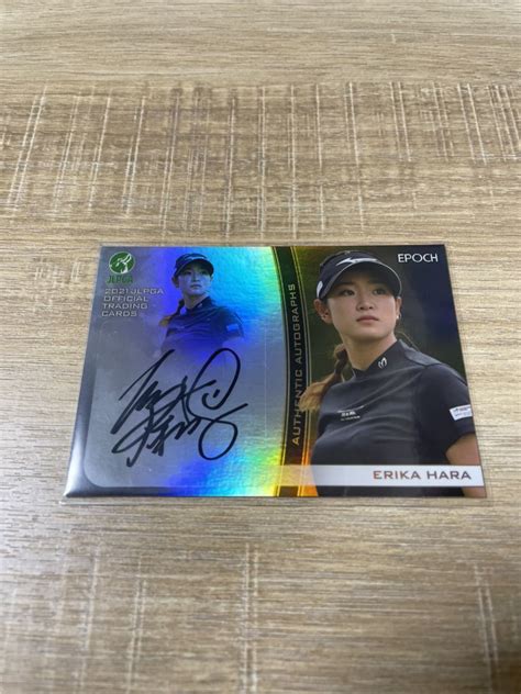 Epoch 2021 Jlpga 女子ゴルフ 原英莉花 直筆サインカード ホロ版 30枚限定ゴルフ｜売買されたオークション情報、yahoo