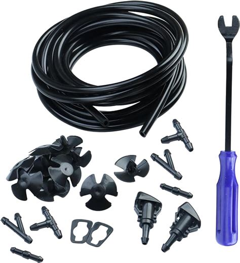 Windshield Washer Nozzles Hose Kit 4m Windshield Fluid
