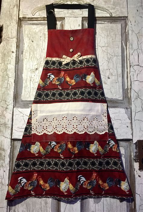 Vintage Rooster Apron