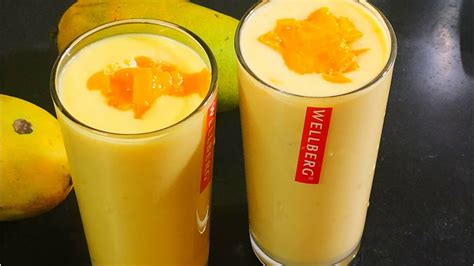 Creamy Mango Milkshake In Just 1 Min How To Make Creamy Mango Shake