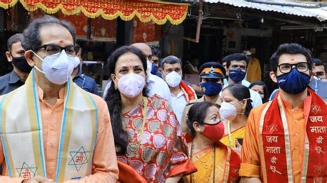 Uddhav Thackeray Others Visit Temples As Religious Places Reopen In