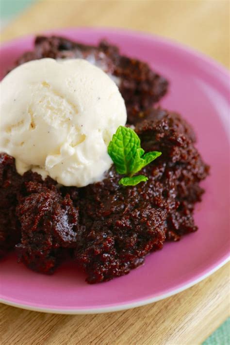 Hot Fudge Brownie In A Crock Pot Gemmas Bigger Bolder Baking