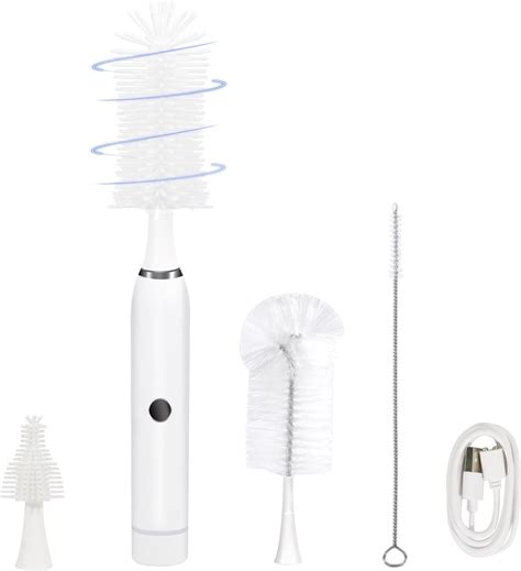 Amazon Electric Bottle Brush Set Baby Bottle Cleaner Brush With