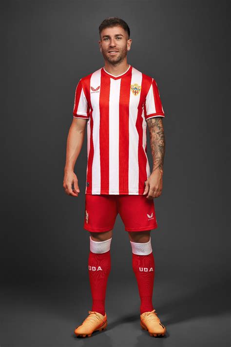 U D Almería 2023 24 Home Kit