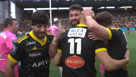 La Rochelle Lyon Choc Entre Gros Le Racing Dos Au Mur Auradou De