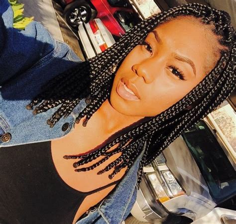 Short Box Braids Bob Braids Hairstyles Box Braids Hairstyles