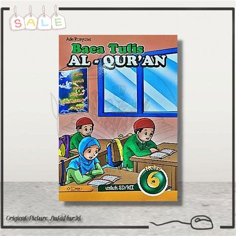 Jual Buku Baca Tulis Al Quran Untuk Sd Mi Kelas 6 100 Buku Original