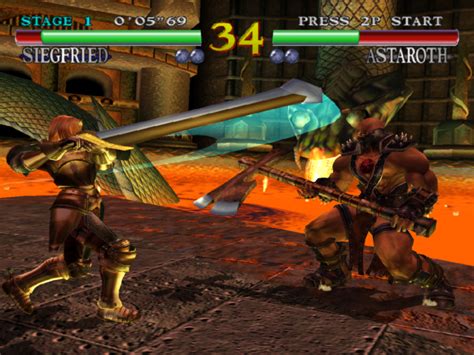 Soul Calibur Review Sega Dreamcast 1999 Infinity Retro