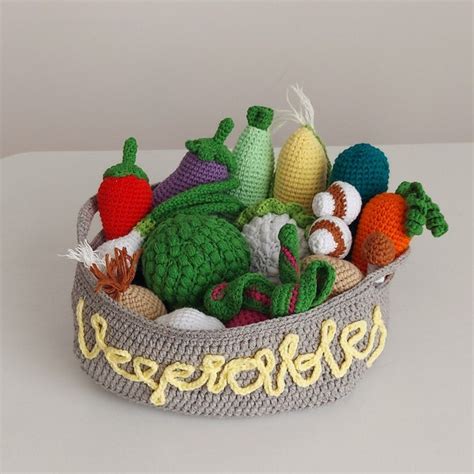 Crochet Vegetables Etsy