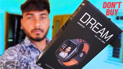 Fire Boltt Dream Smartwatch Android Wristphone Unboxing Full