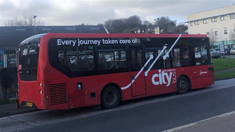 Plymouth Citybus 2016 WA20DVB ADL Enviro200MMC Working A 20 To