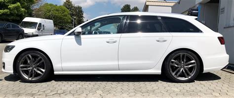 Audi A6 Weiß ORIGINAL AUDI AUDI Schwarz 20 Zoll