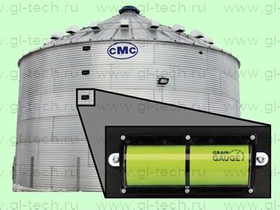 Механический датчик уровня зерна в бункере