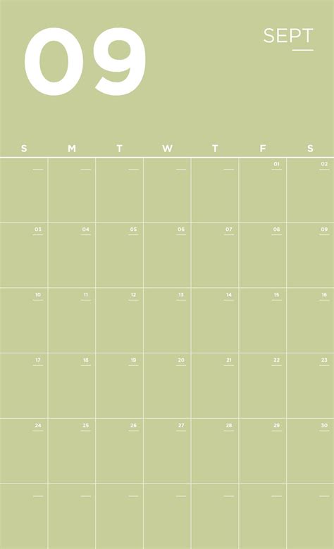Wall Calendar Printable 2024 or Blank Minimal Home Office Digital ...
