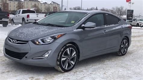 The 2016 Hyundai Elantra Gls Grey Youtube