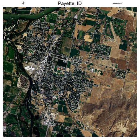 Aerial Photography Map of Payette, ID Idaho