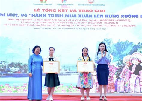 Học sinh Hà Giang đoạt giải Nhất cuộc thi viết vẽ Hành trình mùa Xuân