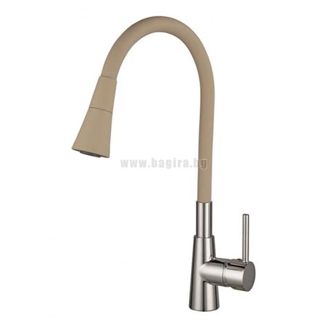 Стоящ смесител за кухня HAVANA на Inter Ceramic - БЕЖОВ | Bagira