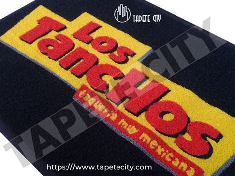 Restaurante Los Tanchos Tapetes Con Personalizados Con Logotipo Pvc