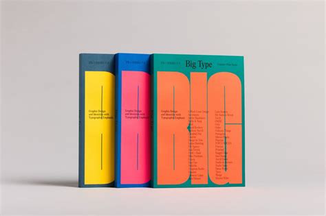 big type counter prints  book explores graphic design  type
