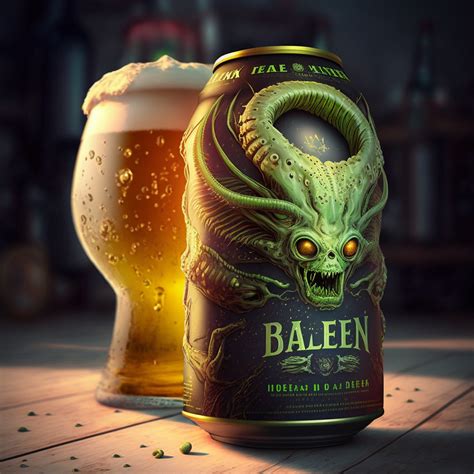 Wanna Some Alien Beer R Midjourney