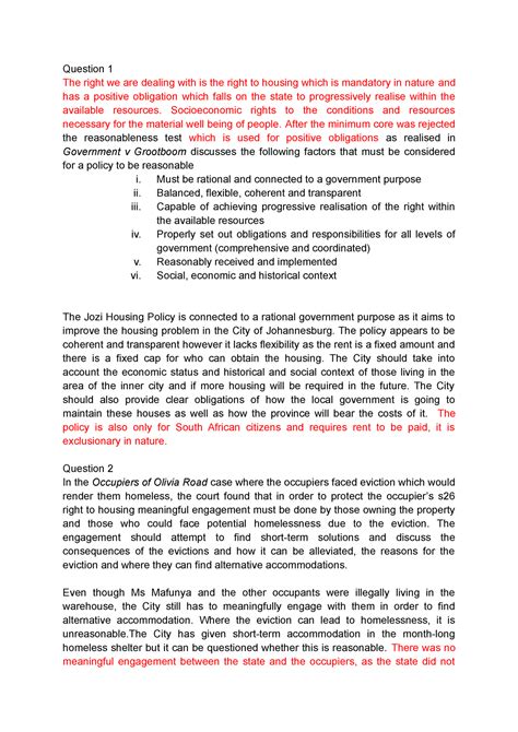 Tut 5 And 6 Tutorial Answers For Topic5 And 6 Question 1 The Right