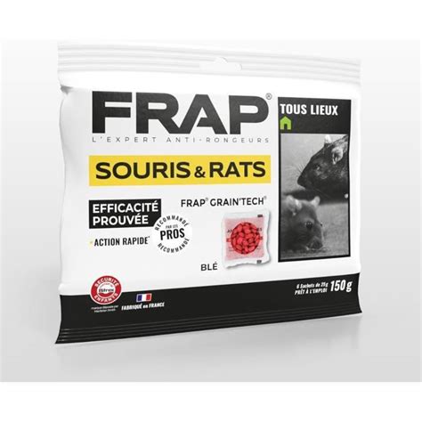 Grain Tech Appât Anti Rongeur Pour Rat Et Souris Tous Lieux 6