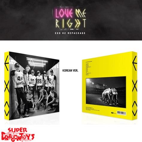 EXO 엑소 LOVE ME RIGHT KOREAN VERSION 2ND REPACKAGE ALBUM