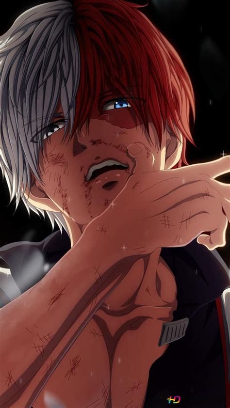 My Hero Academia - Shoto Todoroki Angry HD wallpaper download