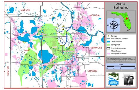 Maps | Wekiva River Systemwekiva River System - Central Florida Springs Map - Printable Maps