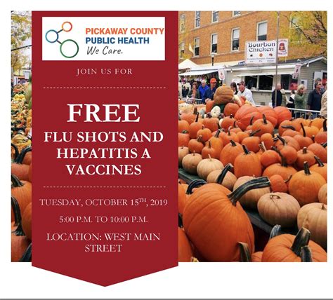 Free A Strong Defense Against The Flu Get Vaccinated At The Pumpkin
