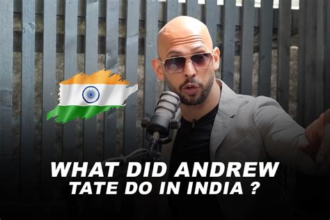 Andrew Tate Video What Did Top G Andrew Tate Do In India