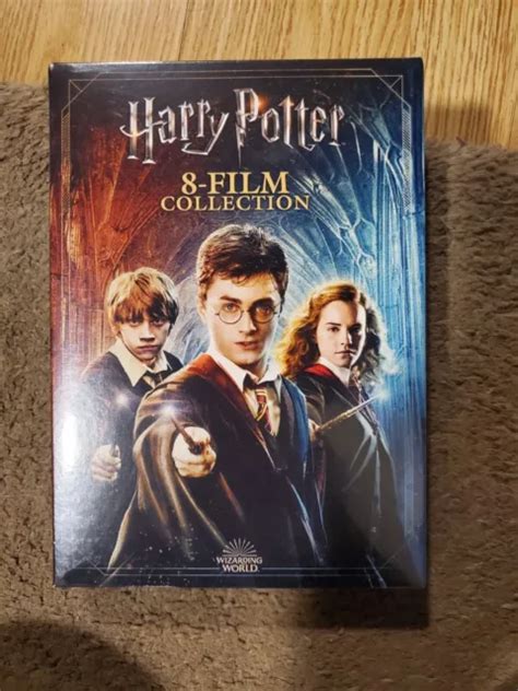 HARRY POTTER THE Complete 8 Film Collection DVD Box Set Brand New