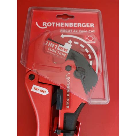 Rothenberger Plastik Boru Makası Rocut 42 Twin Cut Fiyatı