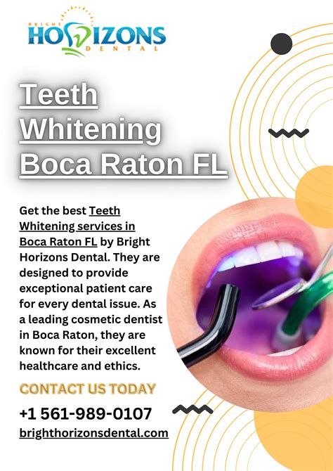 Get The Best Teeth Whitening Boca Raton FL By Bright Horizons Dental