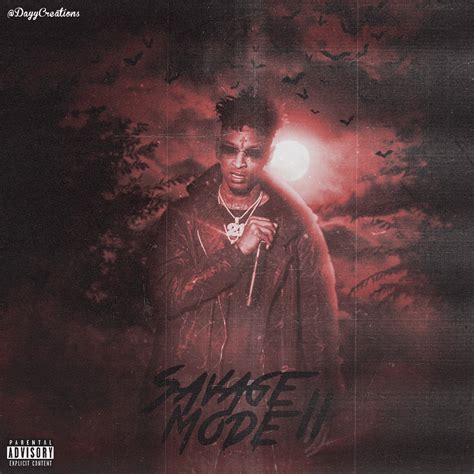 Savage Mode 2 Album Art I Made : 21savage