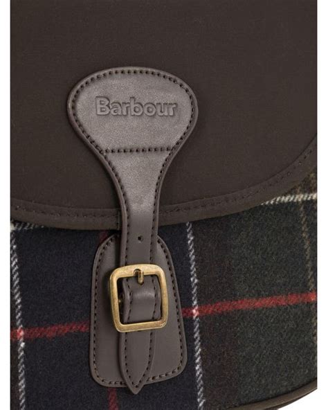 Barbour Tartan Crossbody Bag In Gray Lyst