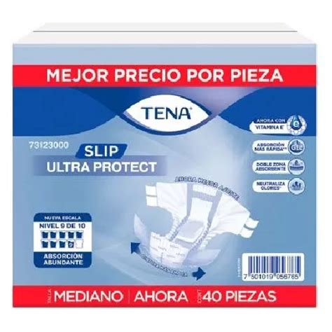 Pa Al Para Adulto Tena Ultra Protect Slip Mediano Piezas Env O Gratis