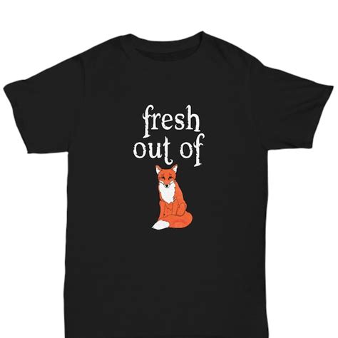 Fox T Shirt Etsy