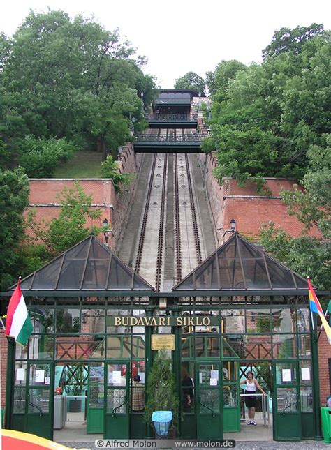 Photo of Funicular to Buda castle. Buda, Budapest, Hungary