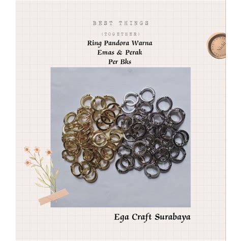 Jual Ring Pandora Emas And Perak Shopee Indonesia