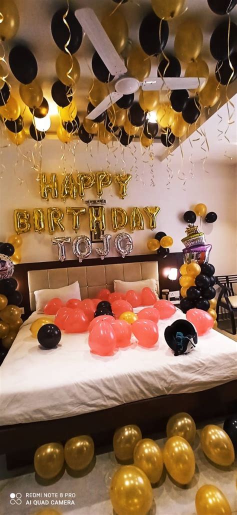 Thiết kế balloon decoration in room for birthday cho ngày sinh nhật