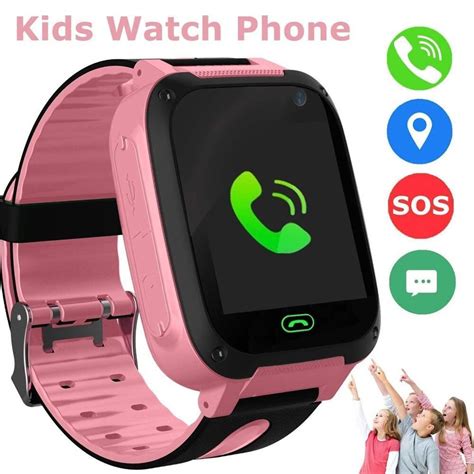 นาฬกาเดก Kids smart watch ใสซมโทรได พรอมGPS ตดตามตำแหนง และไฟ