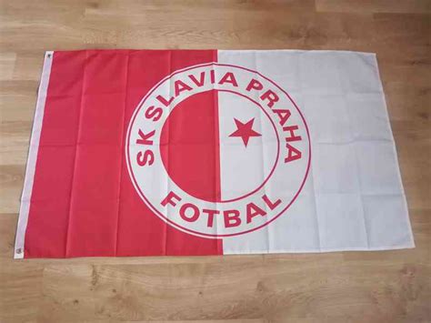 Vlajka SK SLAVIA PRAHA Bazar Hyperinzerce Cz