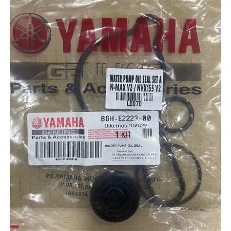 100 ORIGINAL YAMAHA N MAX V2 NVX 155 V2 WATER PUMP OIL SEAL SET 4 IN