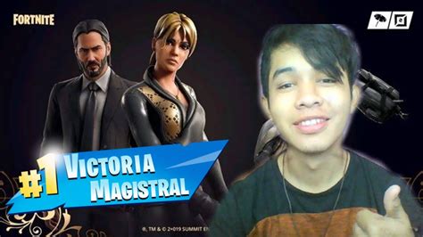 REGRESA JOHN WICK A FORTNITE REGRESO A SOLITARIO CON UNA VICTORIA