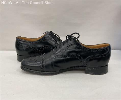 Peal Co X Brooks Brothers Black Oxford Dress Shoe Men Ebay