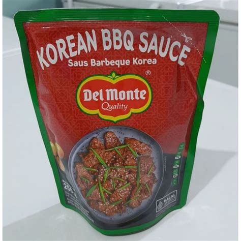 Jual Delmonte Korean Bbq Sauce 250g Shopee Indonesia