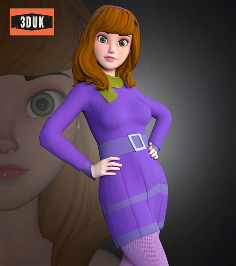 Daphne Blake For G8F Daz Content By 3DUK