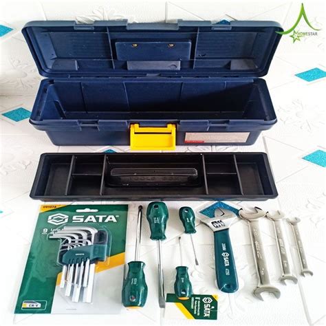 Jual Jual Toolbox Sata Tool Box Plastik Include Peralatan Perkakas